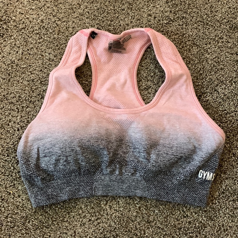 Ombré seamless sports bra